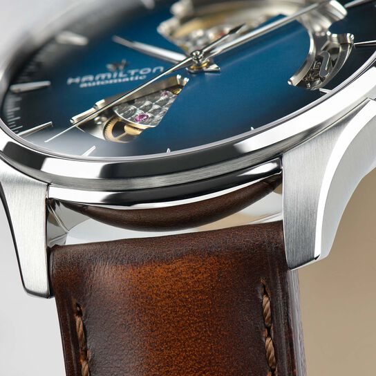 Hamilton Jazzmaster Automatic Open Heart 40 mm Stainless Steel image number 3